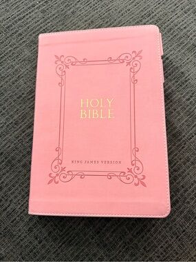 Pink Holy Bible - King James Version